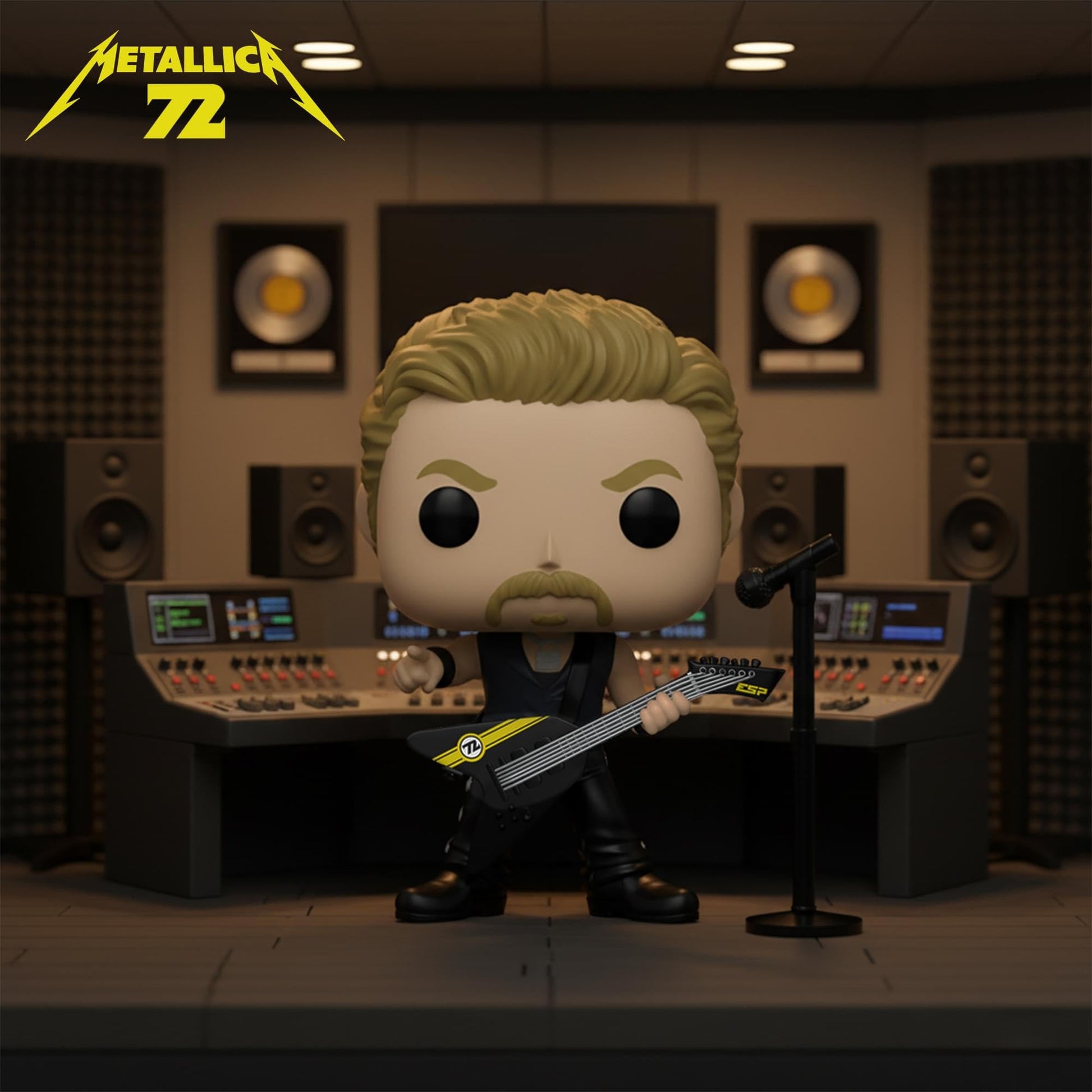 Funko Pop! Rocks: Metallica - James - 72 Seasons - Collectable Vinyl Figure - Gift Idea - Official Merchandise - Toys for Kids & Adults - Music Fans