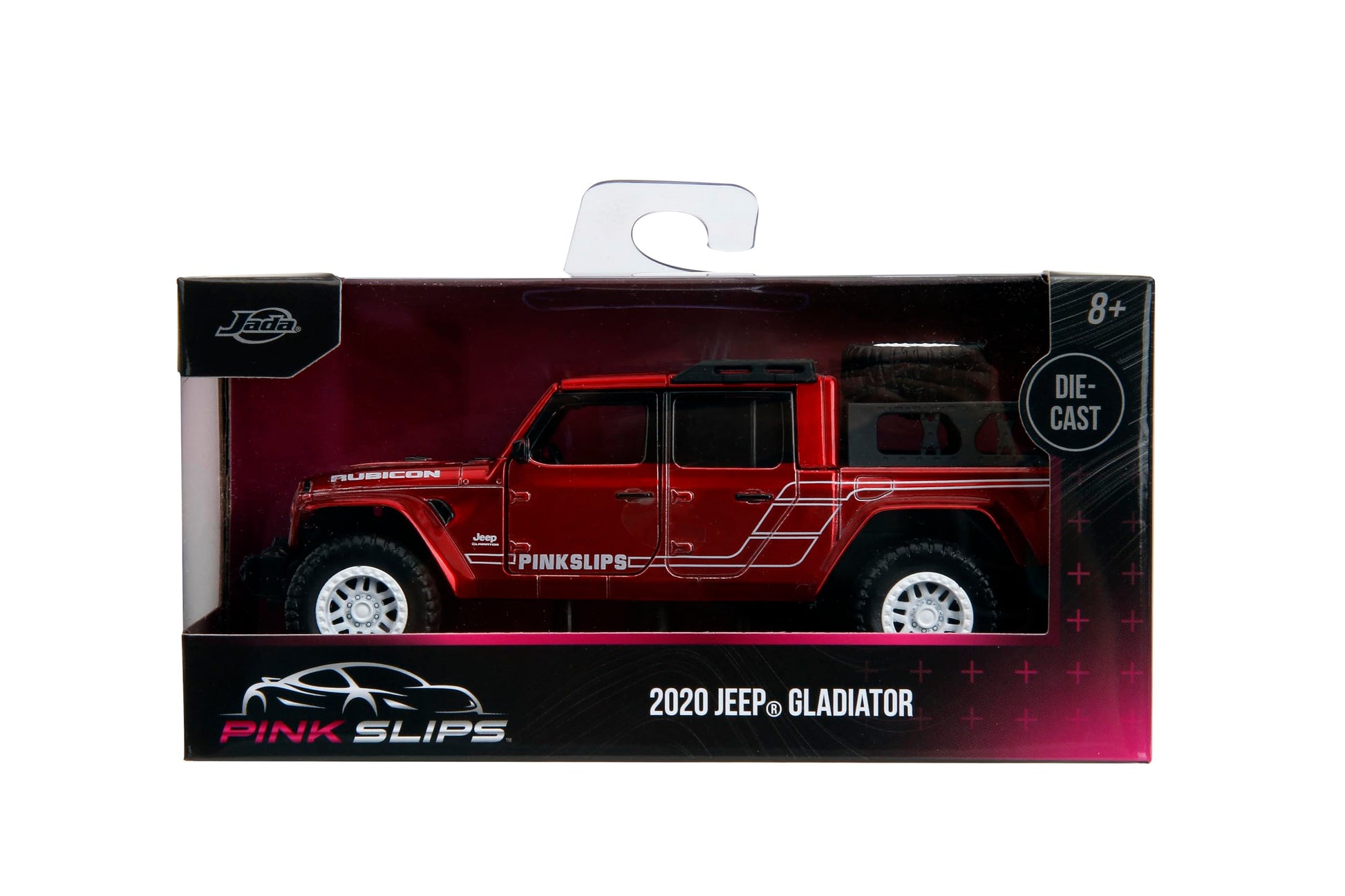 Jada Pink Slips 1:32 Jeep Gladiator Die-Cast Car, Toys for Kids and Adults