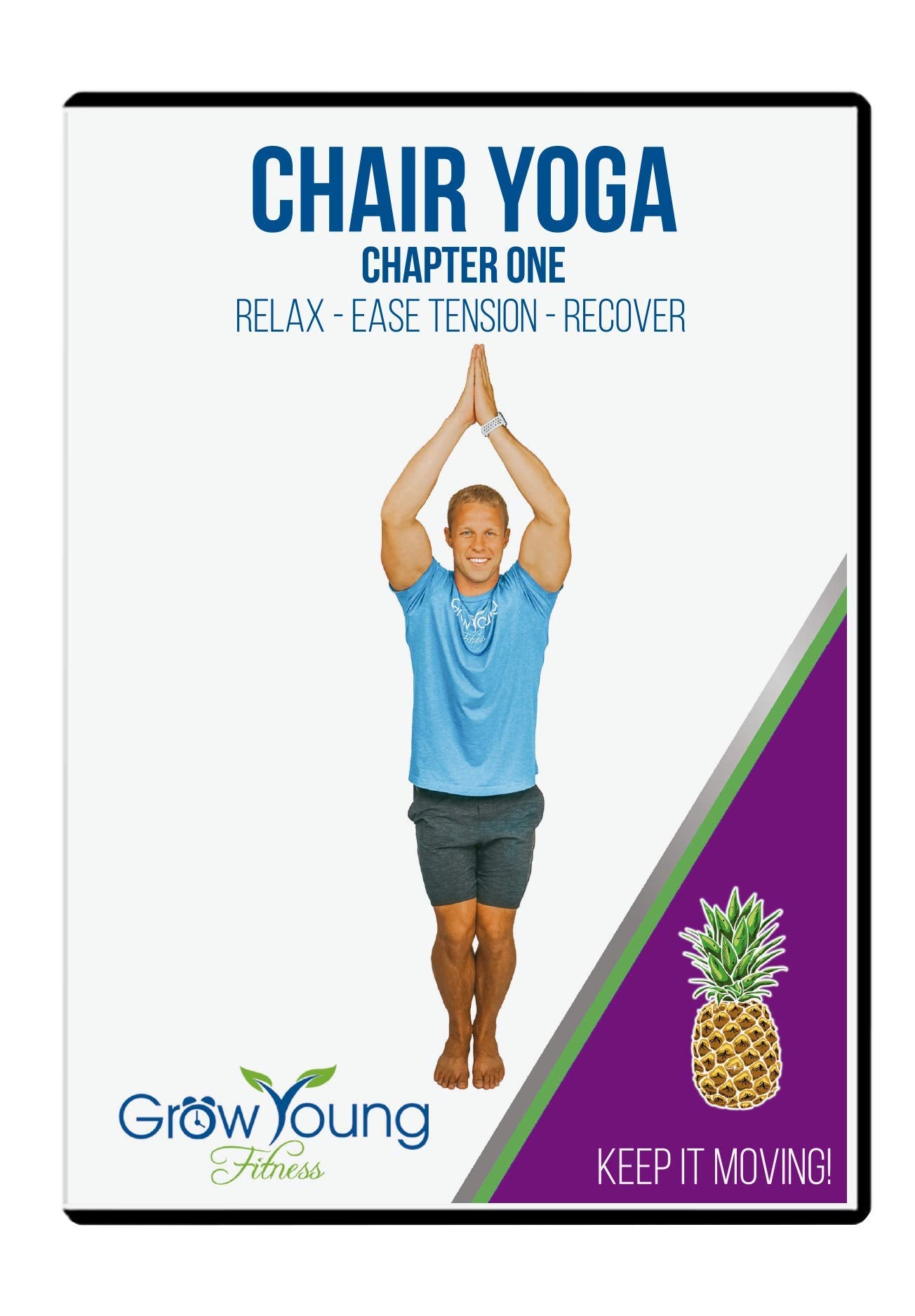 Grow Young Fitness Chair Yoga for Seniors - Seated Yoga Exercises - Chapter One Senior Exercise DVD