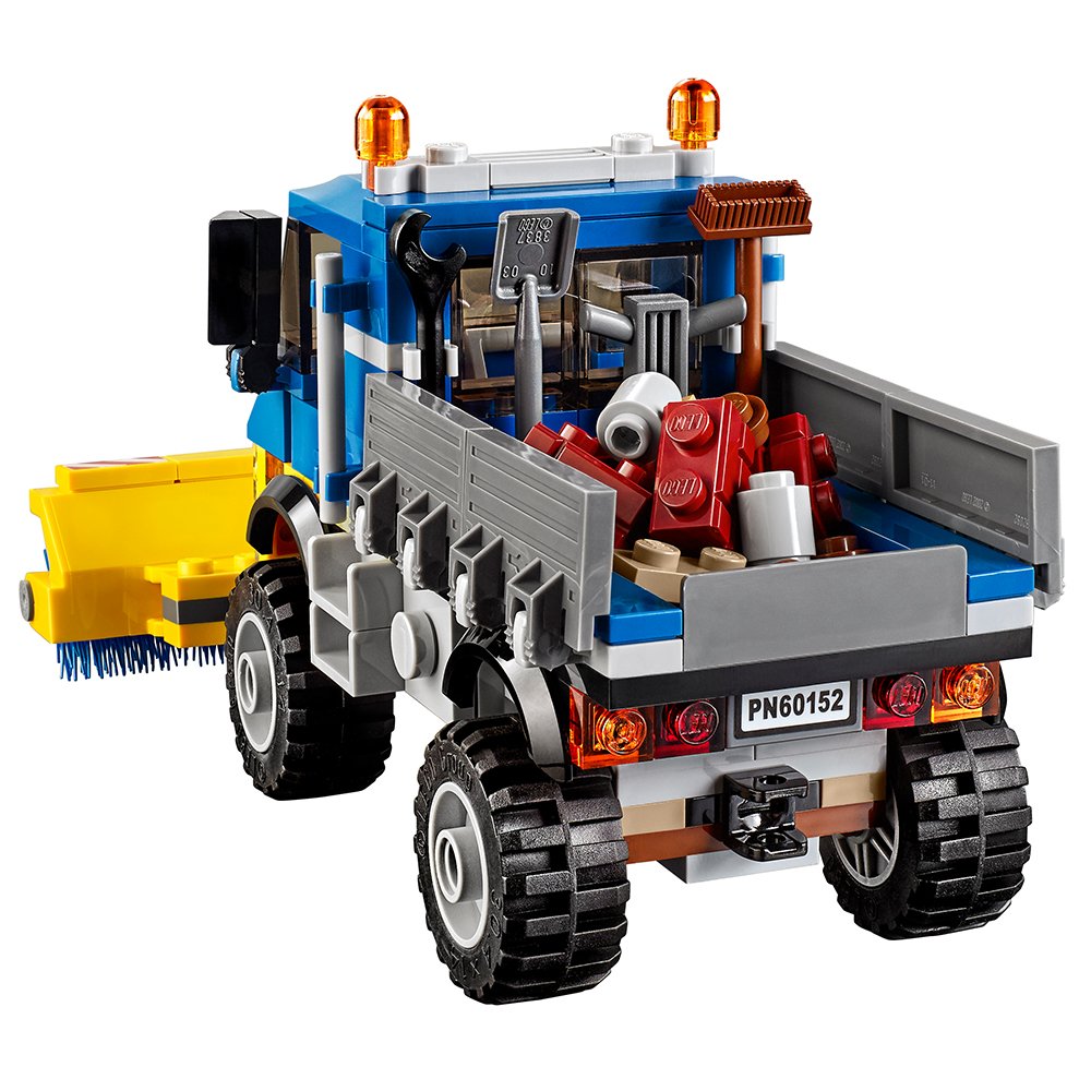 LEGO City Great Vehicles Sweeper & Excavator 60152 Building Toy