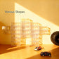 40 Pcs 1/64 Scale Toy Car Display Case for Hot Wheels, Matchbox, Model & Mini Cars - Clear Acrylic Storage Organizer with Snap-On Dust Cover for