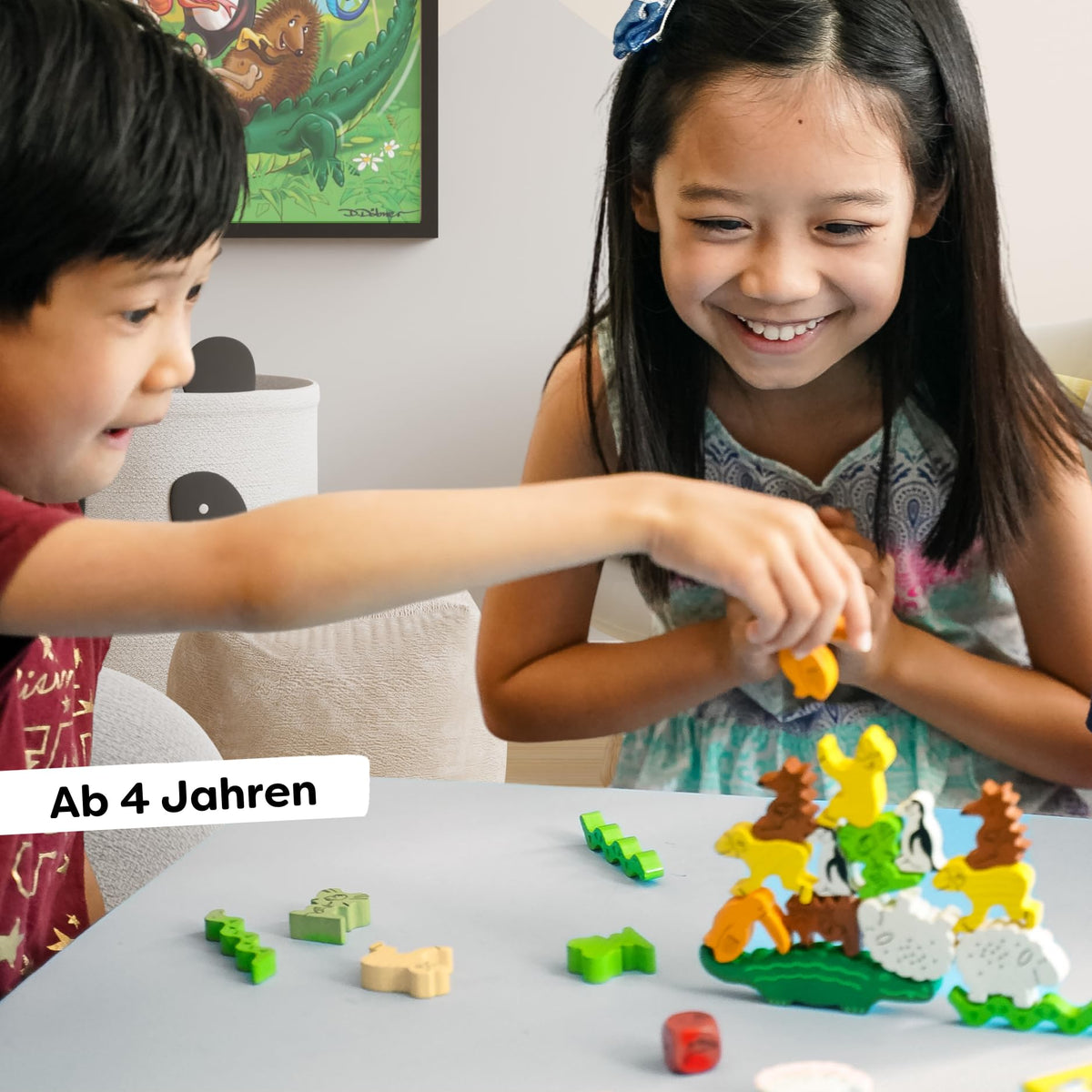 HABA Game - Tier auf Tier (German Version of Animal Upon Animal)