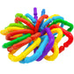 RAINBOW TOYFROG Baby Links Rings - 35 Geometric Linking Chains for Infants & Toddlers - Safe Teething and Sensory Development Toys - Car Seat
