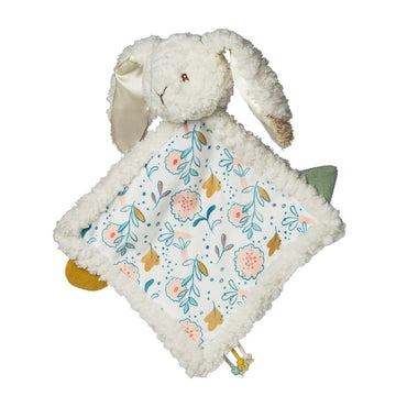 Mary Meyer Stuffed Animal Lovey Security Blanket, 9 x 9-Inches, Oatmeal Bunny