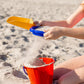 Spielstabil Toddler Sand Toys Bundle - Small Pail, Small Sieve and 2 Small Scoops (Colors Vary - Made in Germany)