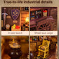 IIE CREATE DIY Miniature House Kit, 3D Wooden Puzzles for Adults, Mini House Building Kits, Halloween Christmas Home Bookshelf Decoration, Gifts