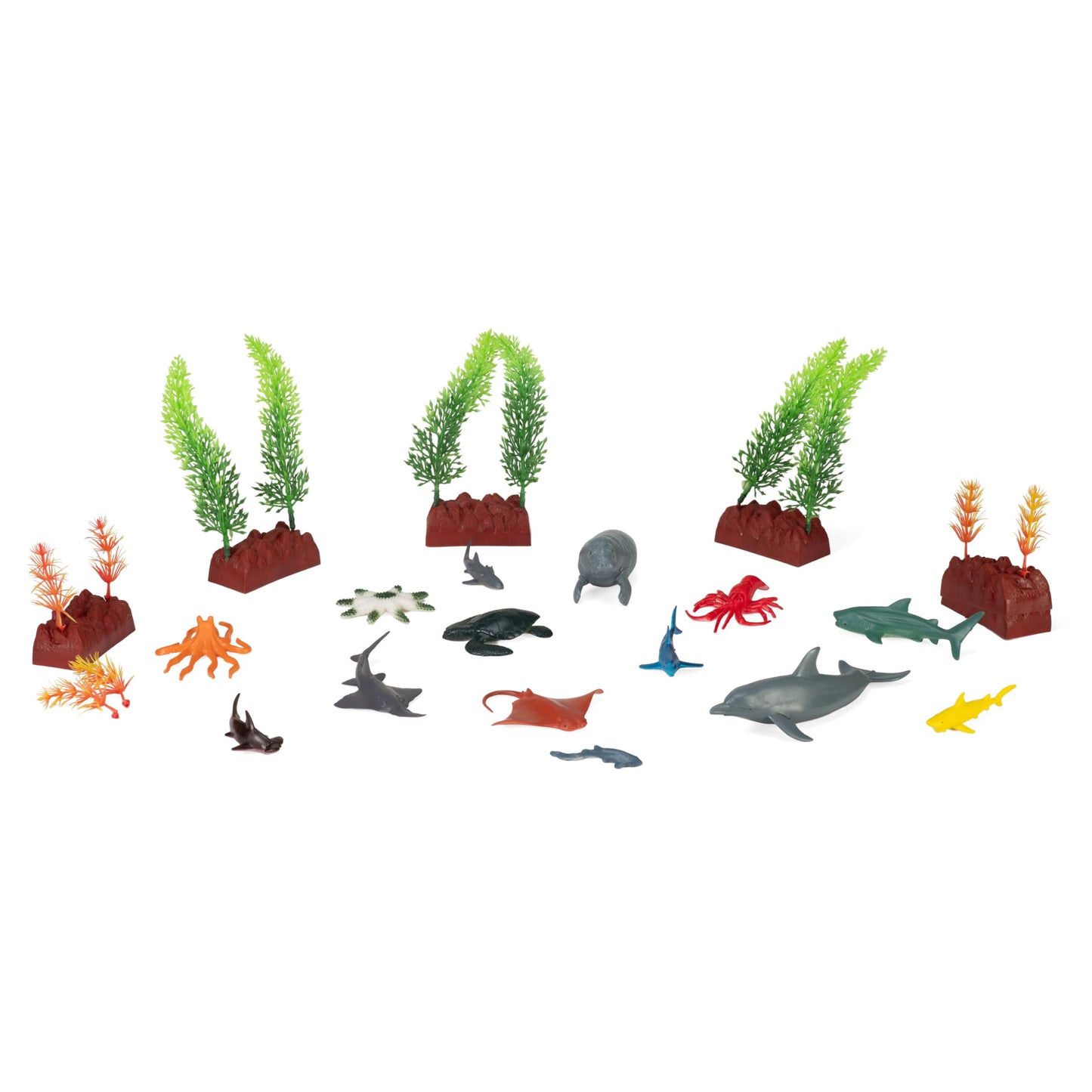 Wild Republic Adventure Buckets Ocean Figurines - 8"