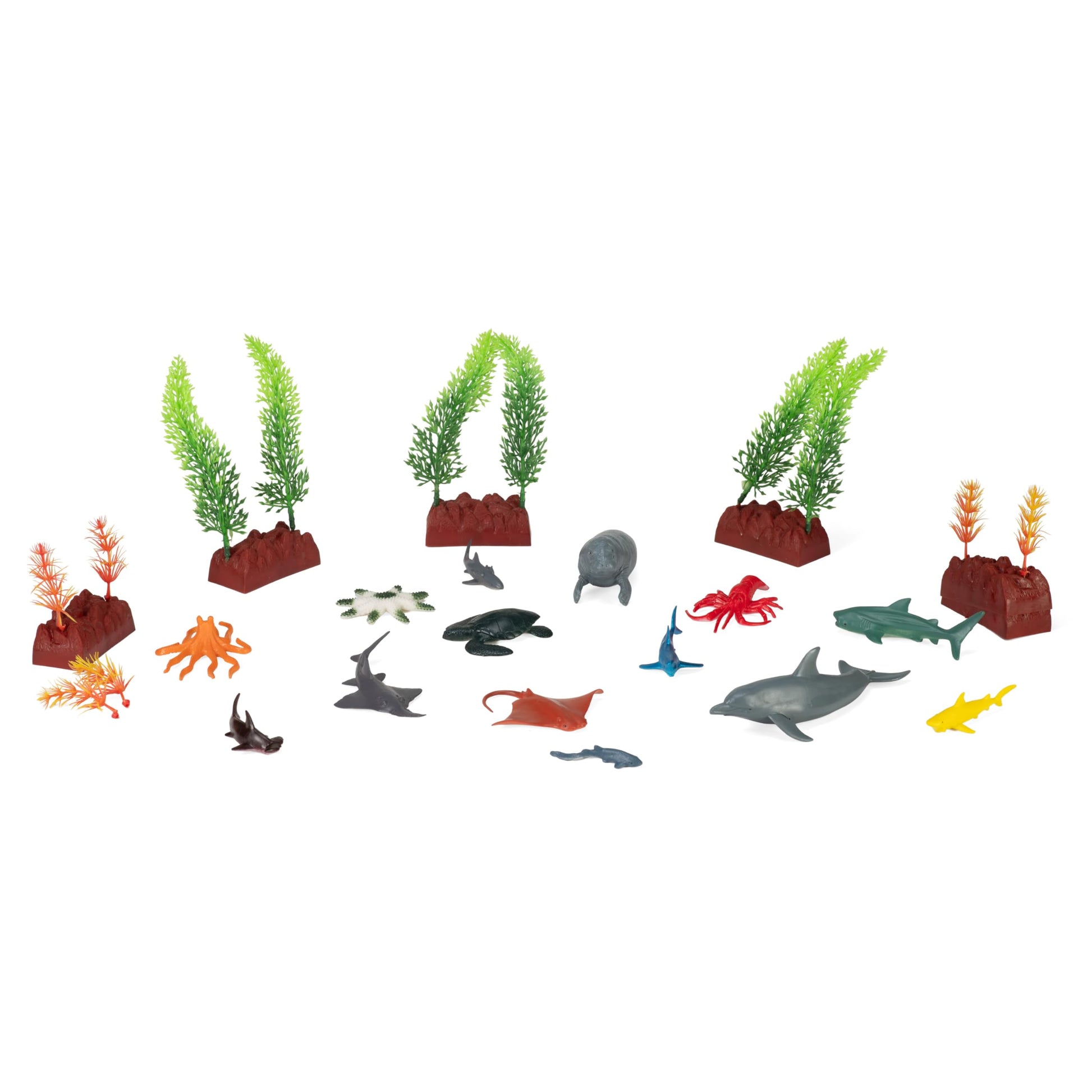 Wild Republic Adventure Buckets Ocean Figurines - 8"