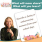 Game That Song Moments with Mom - Conversation Cards Gift for Mother's on her Day! Includes 120 question Cards for boy and Daughter Gifts to Learn