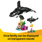 LEGO Creator 3 in 1 Wild Animals Panda Family - Building Toy Kit for Kids with 3 Building Options, Panda, Penguin, or Orca - 8 Year Old Girl & Boy