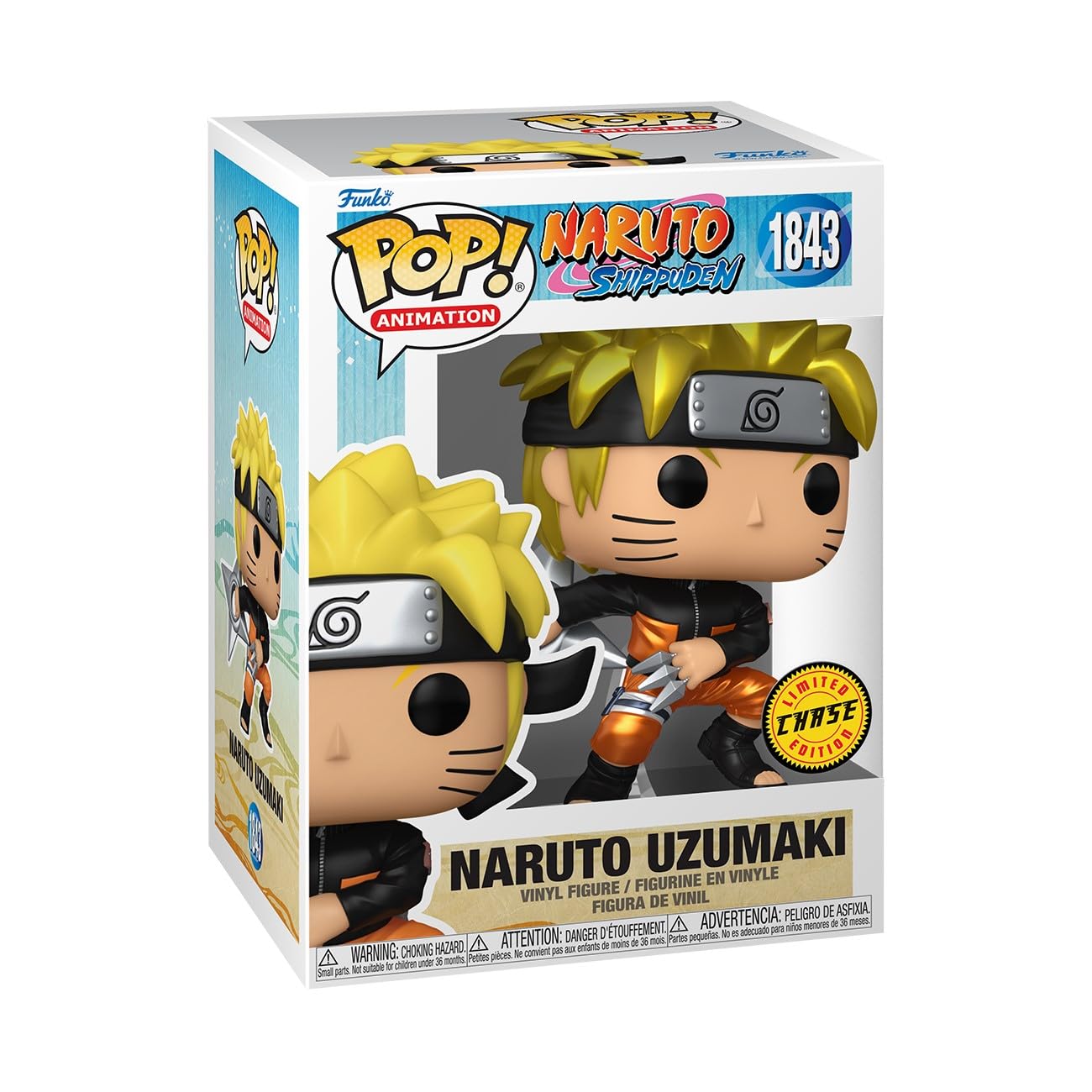 Funko POP! Animation: Naruto Shippuden - Naruto (1 in 6 Chase Chance)