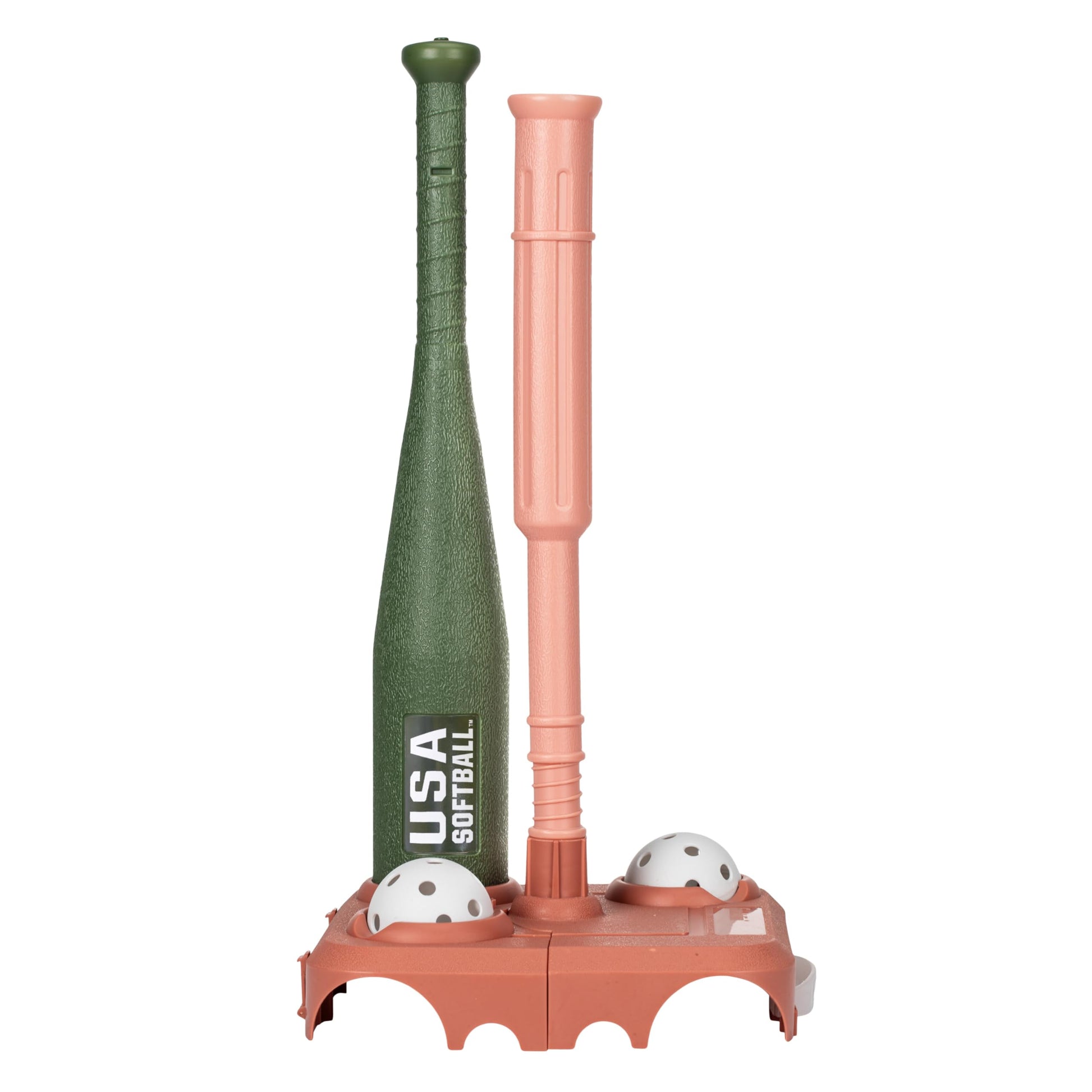Franklin Sports USA Softball Fold Away Batting Tee Set