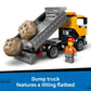 LEGO City Heavy-Duty Recovery Tow Truck with Crane Building Toy - Dump & Tow Truck Toys for Boys & Girls, Ages 8+ - Pretend Play Set for Kids - Gift