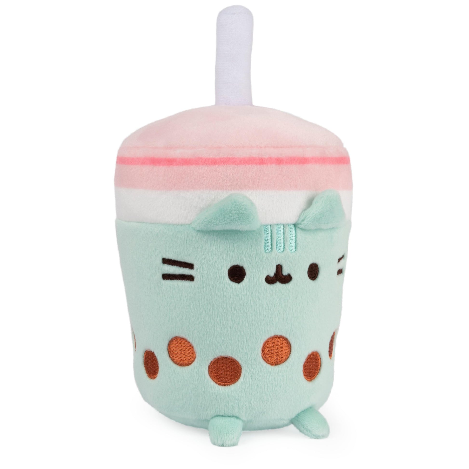 GUND Pusheen Boba Tea Sip 6-Inch Plush Toy for Ages 8+
