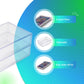 Gary Plastic Packaging 10-Pack Clear Acrylic Card Storage Boxes with Lids - Holds 52 Playing Cards or 50 Standard Trading Cards Each, Stackable