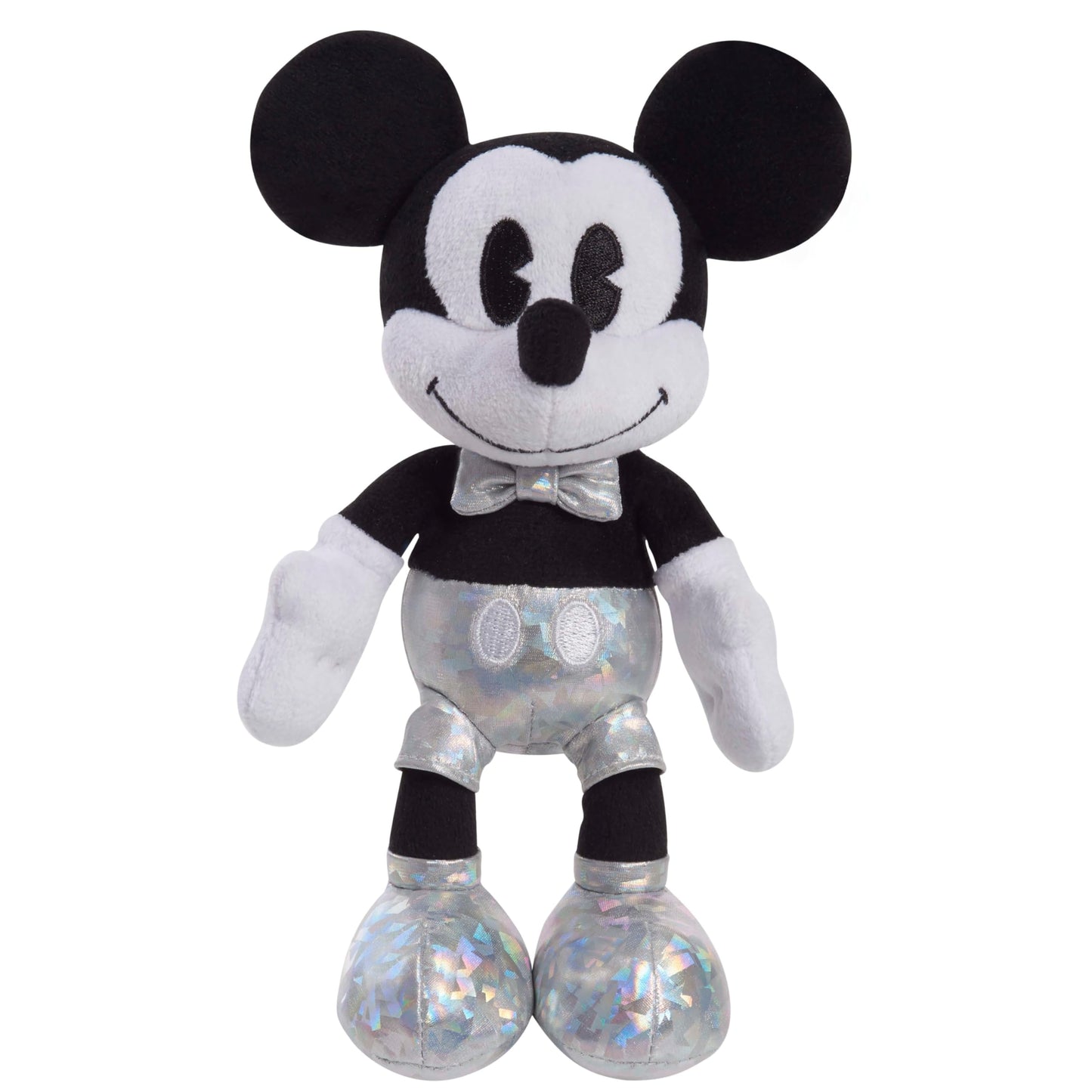 Disney100 Years of Wonder Mickey Mouse Small Plush Stuffed Animal, Kids Toys for Ages 2 Up by Just Play