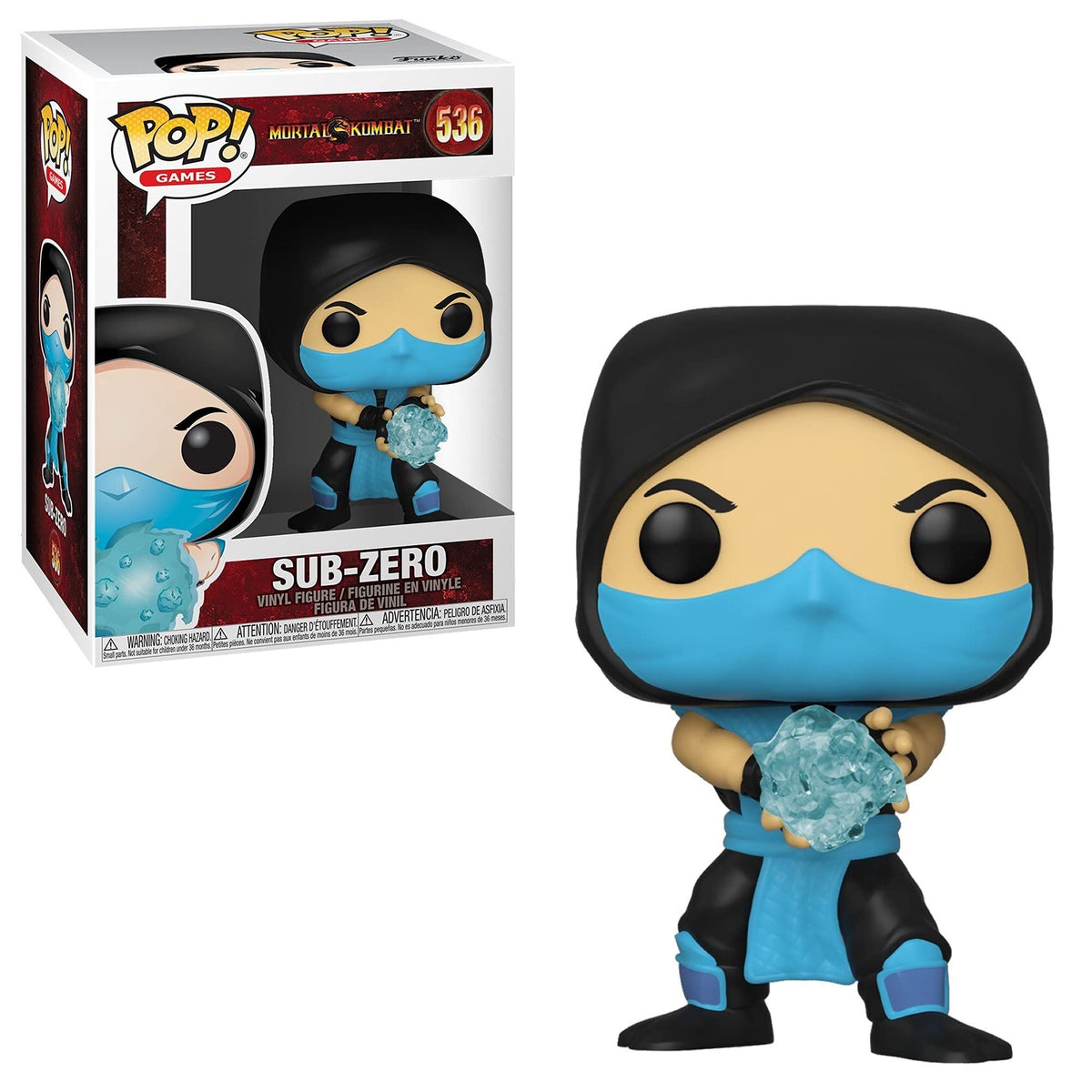 Funko Pop! Games: Mortal Kombat - Sub - Zero, Multicolor
