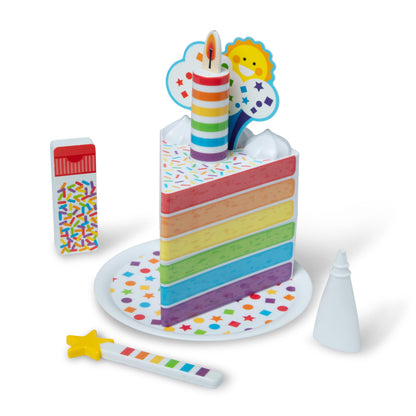 Melissa & Doug Birthday Surprise Wooden Keepsake Box & Pretend Play Cake