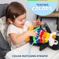 Buckle Toy - Blizzard Penguin Stuffed Animal - Montessori Learning Activity Toy - Develop Motor Skills and Problem Solving - Counting and Color