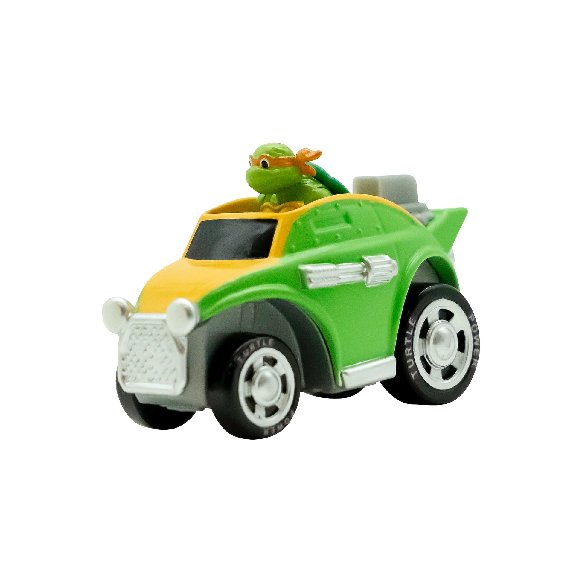 Teenage Mutant Ninja Turtles, 1:64th Diecast Shell Riders Set, Classic Styling, Leo, Raph, Donatello, and Mikey