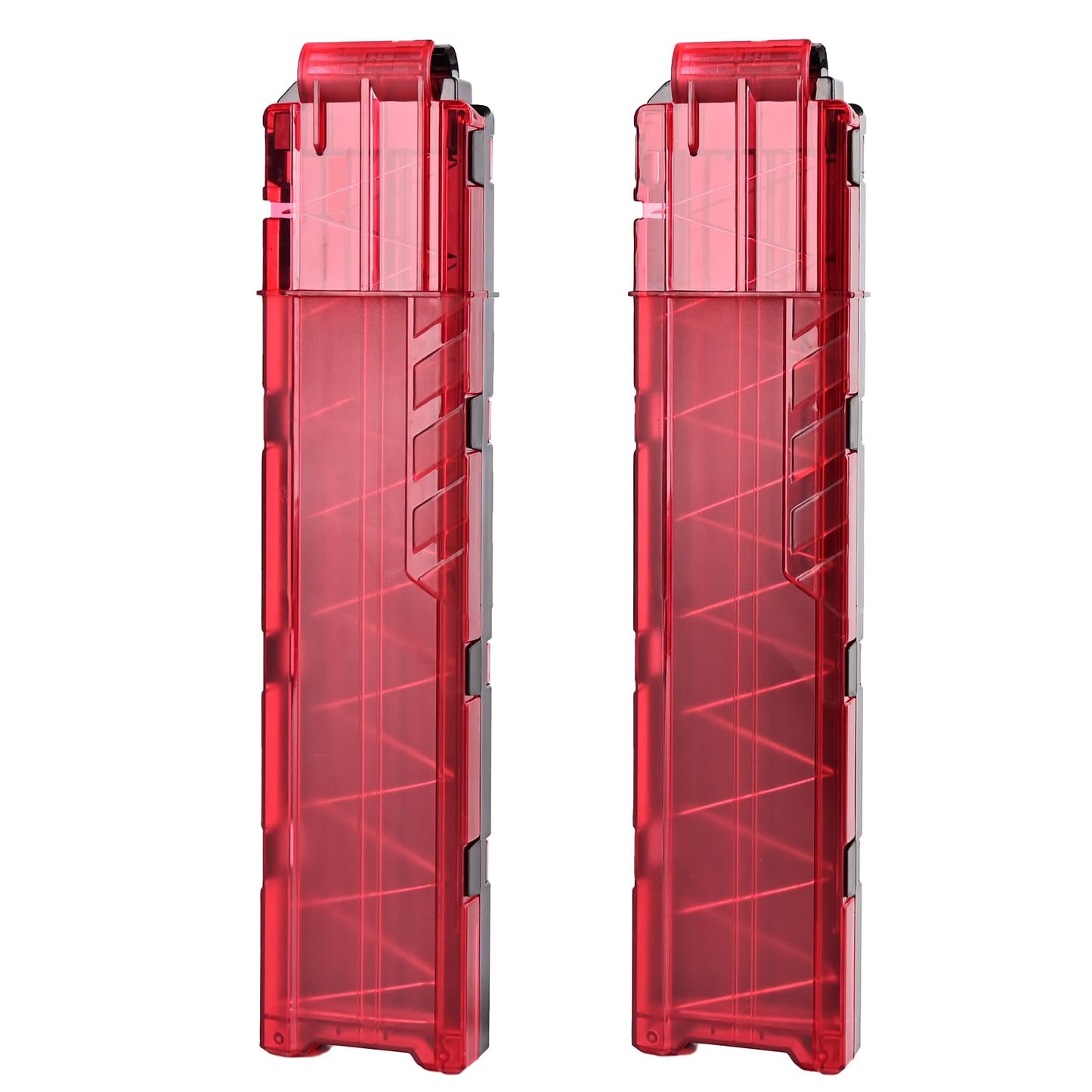 lififun Ultra Magazine, 18-Dart Magazine Dart Clips for Nerf Ultra 2 PCS Black & red