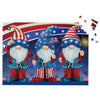 Briarwood Lane Summer 4th of July Jigsaw Puzzle 1000 Pieces Adult Finished Size 29.5x19.68 Patriotic Gnomes Puzzle for Game Night
