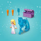 LEGO Disney Princess Elsa and The Nokk’s Ice Stable Building Toy 43209 Disney Frozen Toy with Buildable Toy Horse Figure and Mini Doll, Starter Bricks