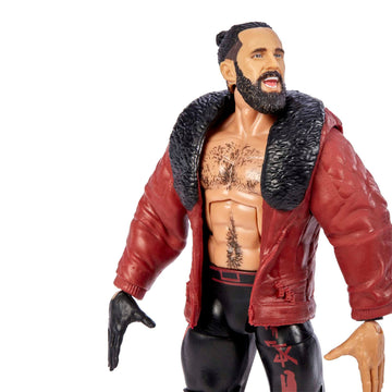 Mattel WWE Elite Collection Action Figure Seth Rollins 6-inch Posable Collectible for WWE Fans Ages 8 Years Old & Up