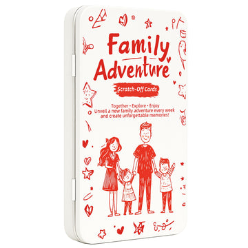 Scratch Quest 50 Screen-Free Scratch-Off Family Activity Cards
