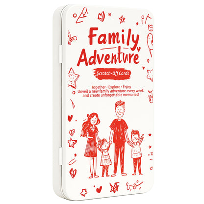 Scratch Quest 50 Screen-Free Scratch-Off Family Activity Cards