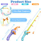 3 Pcs Magnetic Fishing Pole for Kids - Baby and Toddler Bath Toy for Bath, Pool (No Fishes Included)