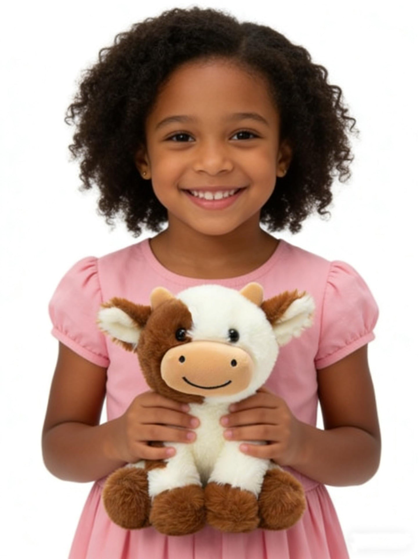 Sibupue Cow Stuffed Animals Soft Plush Cute Cow Doll for Boys Girls 11.8in (zuo NIU zongse 30cm)