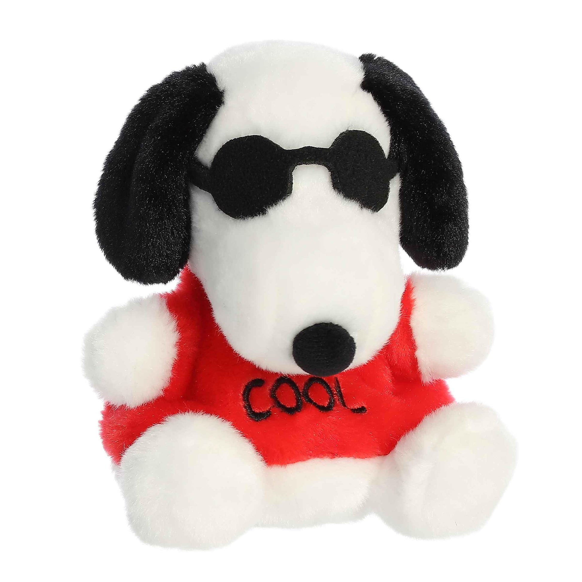 Aurora® Adorable Peanuts® Palm Pals™ Joe Cool Stuffed Animal - Officially Licensed Toys for All Snoopy Fans - Nostalgic Gift for Adults and Birthday