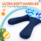Sunlite Sports Beach Paddle Game Set, 2 Paddles and 2 2 Balls, Perfect for Backyard Fun or Outdoor or Beach or Lawn., Blue
