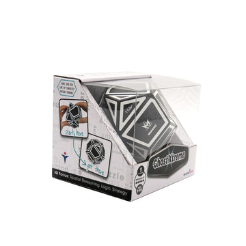 Project Genius Ghost Xtreme, Speed Cube, 3x3 Speed Cube, One-player Games, Brain Teasers, Multi-Color, Puzzle Cube, Gift for Children, Gift for Teen