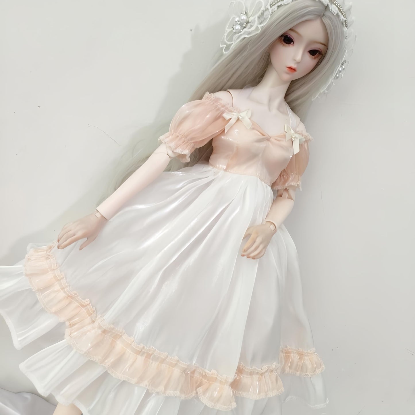 QGYDYH Bjd Doll Clothes,Ball Jointed Doll Clothes,Handmade?Fashionable Dress?for 1/3?1/4?1/6 bjd Doll (Yellow, 1/3)