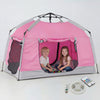 Kids Play Tent-Portable Playhouse Children House -Easy Set up Indoor Outdoor with Carry Bag for Kids-Light Strip Design for Night use -Space