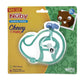 Nuby Chewy Chums All Silicone Soothing Teether, Whale - 3M+