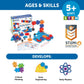 Learning Resources STEM Explorers Machine Makers - 60 Pieces, Ages 5+, Building Montessori Toys, Engineering Activities, Fine Motor Skills