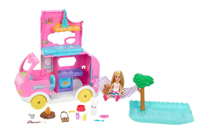 Barbie Camper, Chelsea 2-in-1 Playset