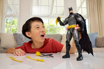 Mattel DC 12in Crime Crusher Batman Action Figure with 25+ Sounds