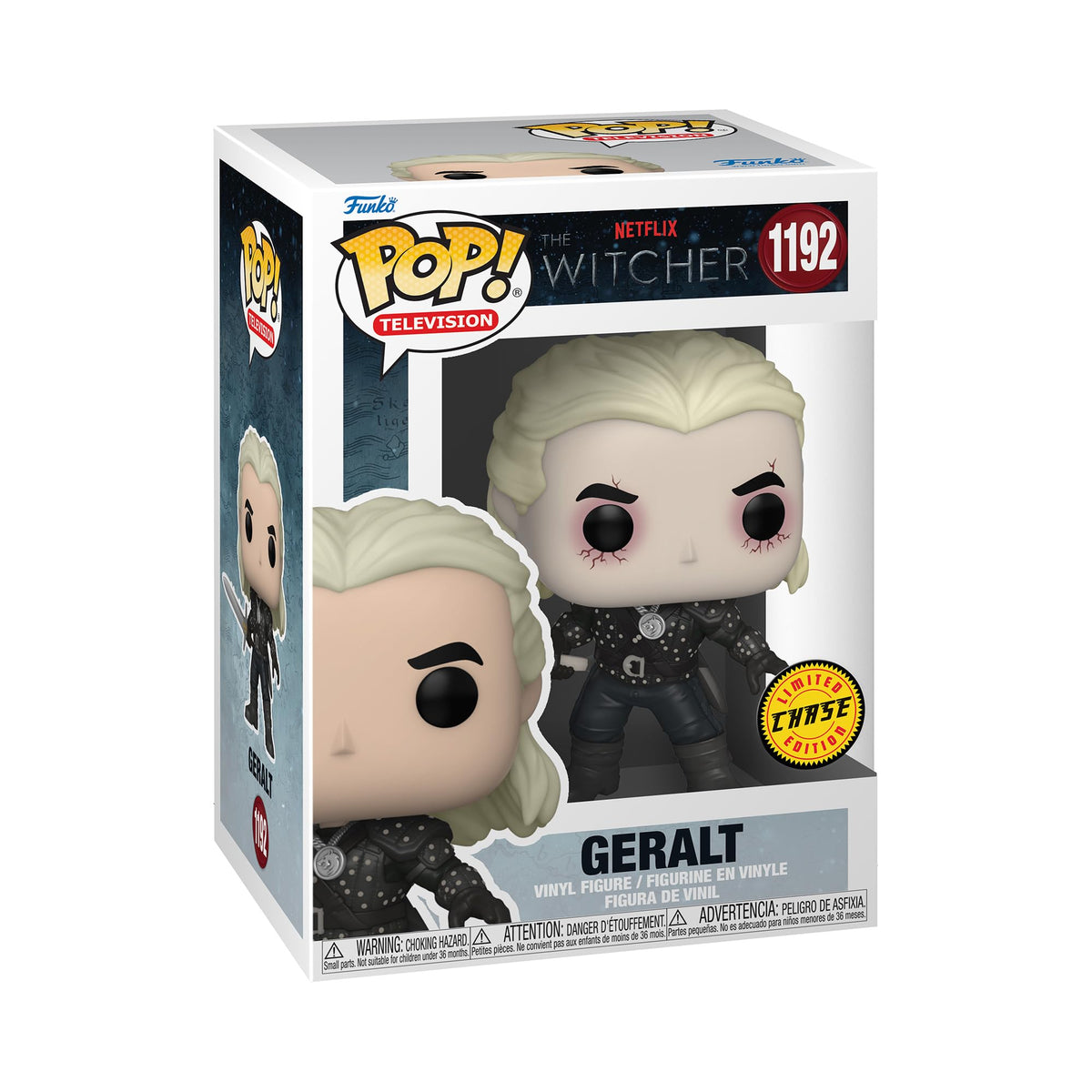 Funko POP! Television: The Witcher - Geralt - 1 in 6 Chance of Rare Chase