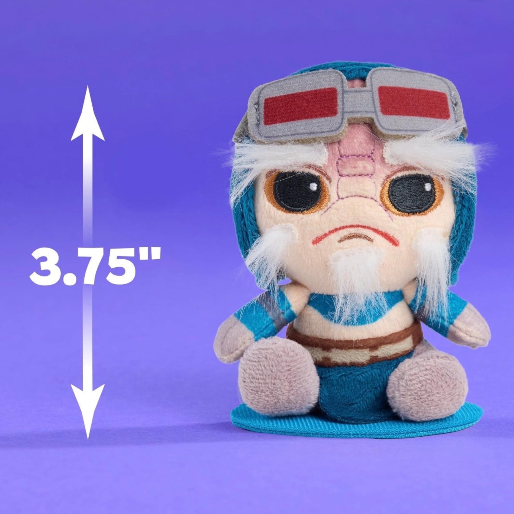Disney Perch'd Star Wars Anzellan Plush Shoulder Sitter, 3.75 Inch Stuffed Character Figure