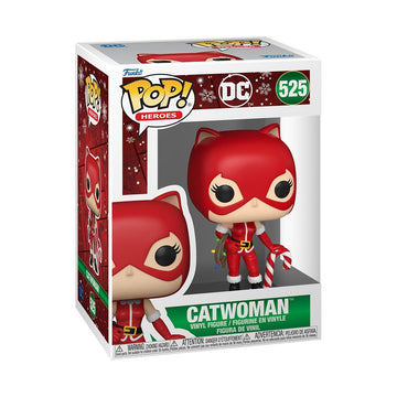 Funko POP Heroes: Holiday '24 - Catwoman - DC Comics - Collectable Vinyl Figure - Gift Idea - Official Merchandise - for Kids & Adults - Comic Books