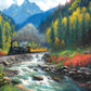 SUNSOUT INC - Durango Silverton - 1000 pc Jigsaw Puzzle by Artist: Mark Keathley - Finished Size 20" x 27" - MPN# 53009