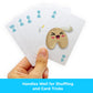 AQUARIUS Kawaii Foods Playing Cards - Kawaii Foods Themed Deck of Cards for Your Favorite Card Games - Officially Licensed Kawaii Foods Merchandise