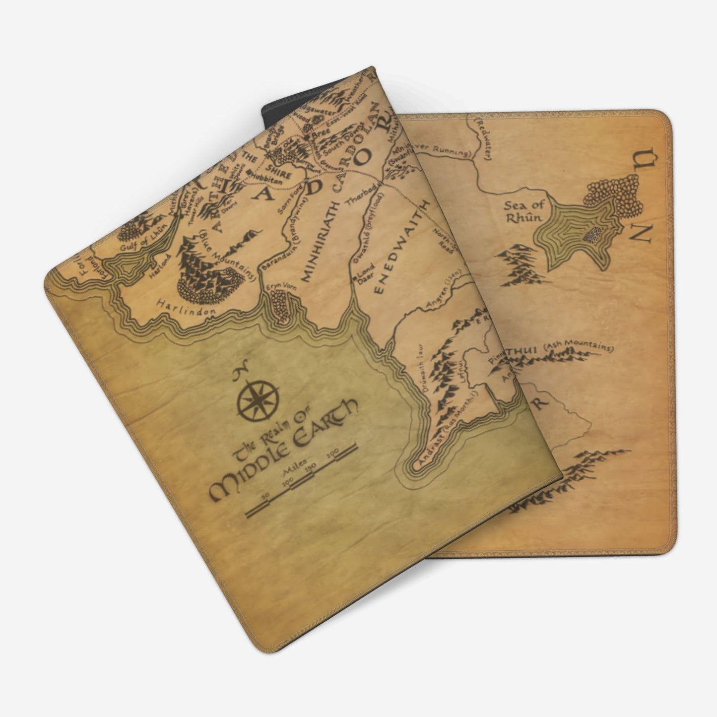 MTG Playmat TCG Playmat Board Game Card Game Trading Card Game Play mat Desk pad Original Hand-Painted Stitched Edges Smooth Surface Rubber Base Old