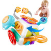 GZSDLL Montessori Busy Cube for Toddlers,Car Travel Toys Busy Board Activity Cube,Kids Educational Birthday Gifts Sensory Baby Toys 18+ Months