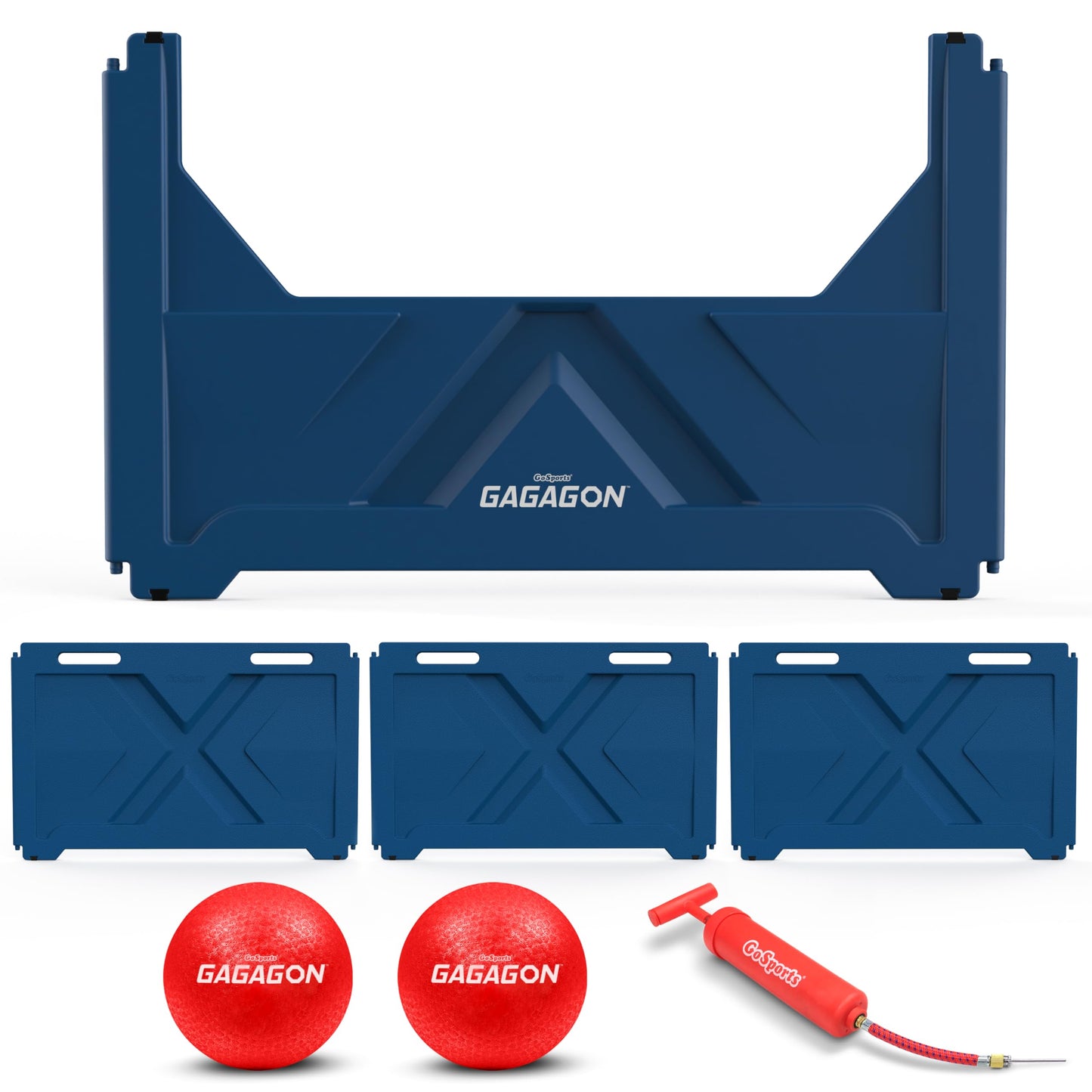 GoSports Gagagon Modular Gate Kit - Commercial Grade Gaga Ball Pit Panels to Build Various Size Pits