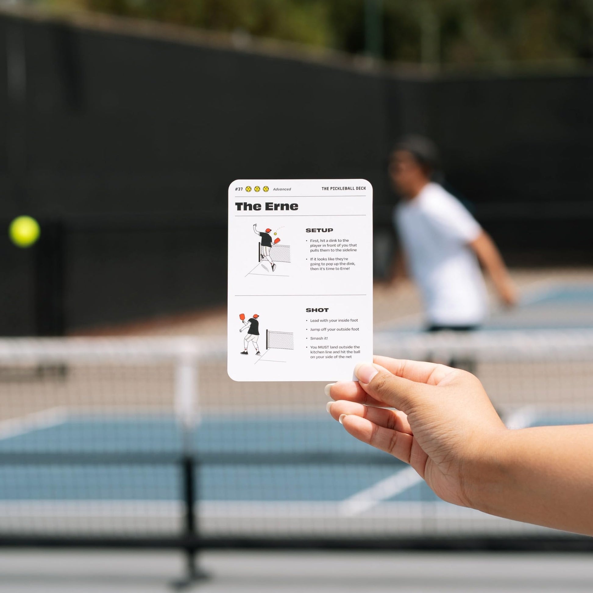The Pickleball Deck | 50 Shots + Strategy Cards | Pickleball Gifts